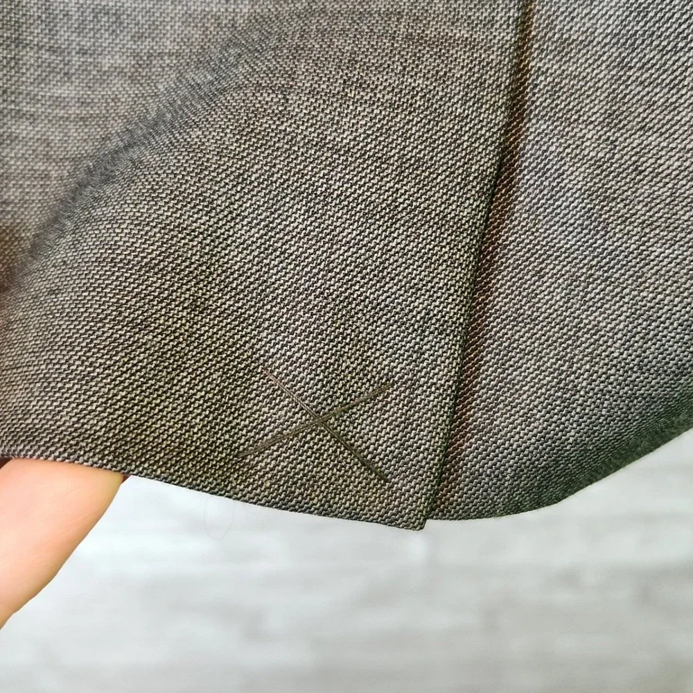 Lauren Ralph Lauren‎ Sport Coat Grey 100% Wool Classic Professional Blazer 48R